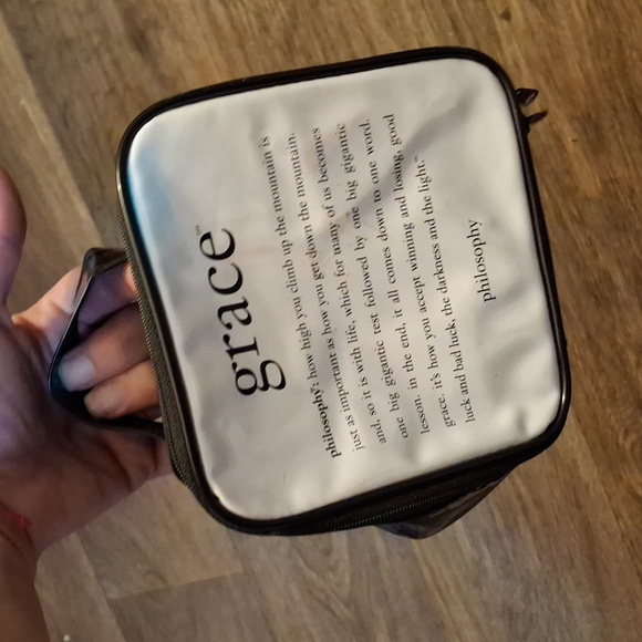 White Philosophy Grace Makeup Bag. - Picture 5 of 7